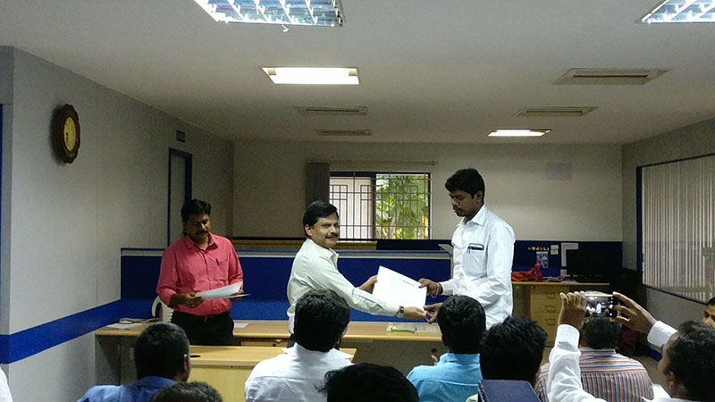 Certificate Ceremony